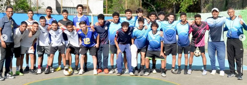 Equipo deportivo del Colegio La Concordia